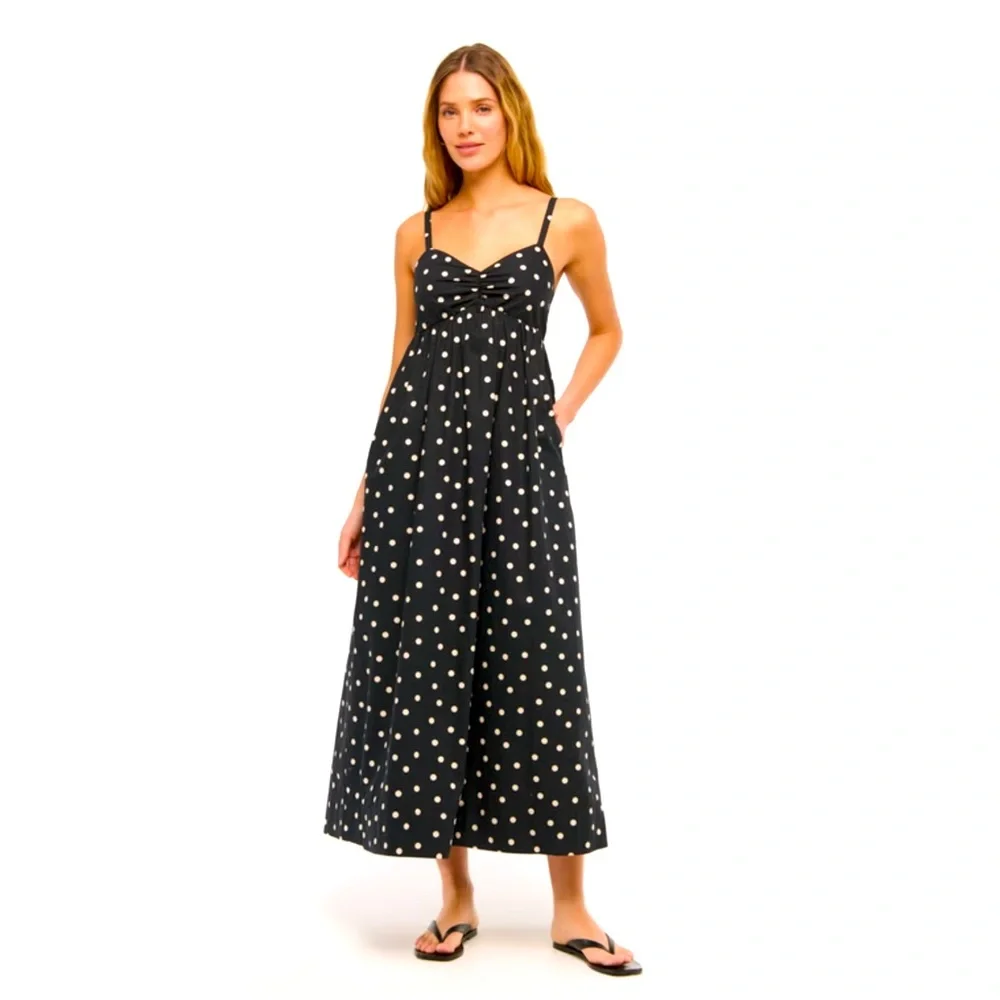 Sweetheart Babydoll Maxi Dress